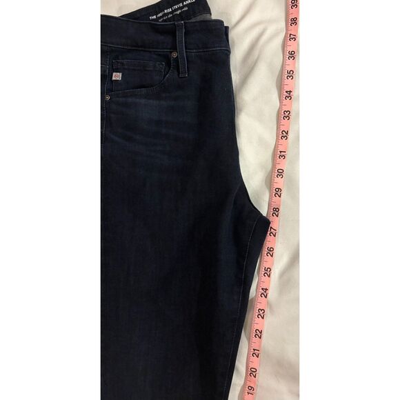 ANTHROPOLOGIE AG The Stevie High Rise Slim Straight Ankle Dark Wash Jeans 28 - Picture 11 of 11